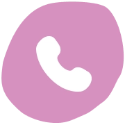 Roze icoon telefoon